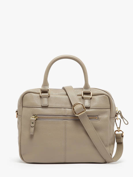 Sac Bandoulière Baby Macy Cuir Nat et nin Beige vintage BABYMACY vue secondaire 4