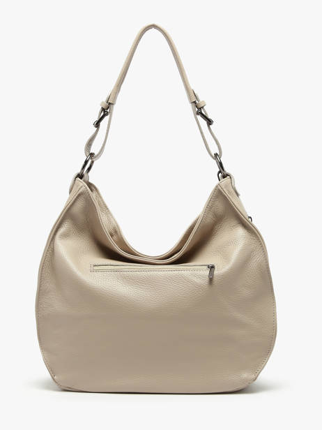 Sac Porté épaule Caviar Cuir Milano Beige caviar CA24069 vue secondaire 4