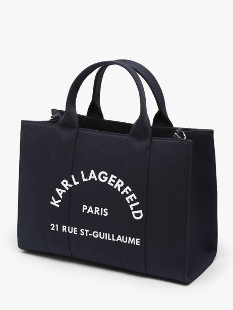 Sac Porté Main Rsg Coton Karl lagerfeld Bleu rsg A1W50010 vue secondaire 2