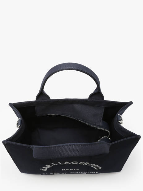Sac Porté Main Rsg Coton Karl lagerfeld Bleu rsg A1W50010 vue secondaire 3
