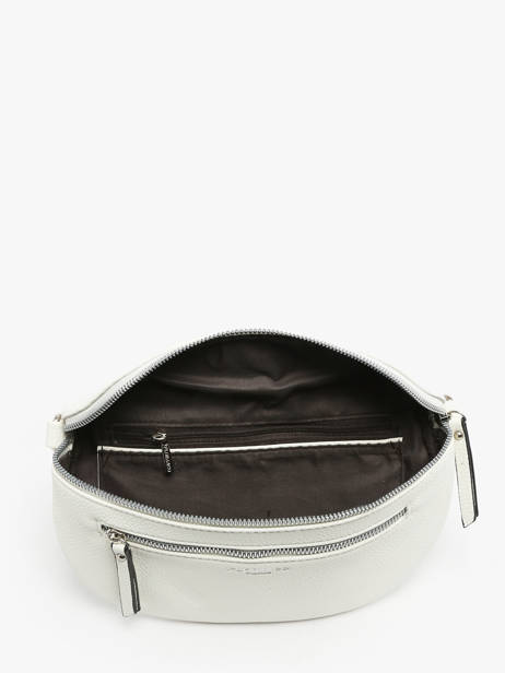 Sac Banane Miniprix Blanc grained F8546 vue secondaire 2