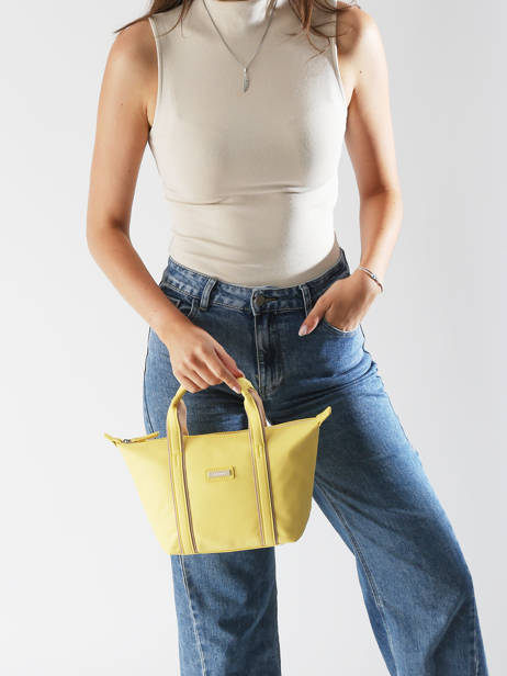 Sac Porté Main Tara Nylon Hexagona Jaune tara 8120170 vue secondaire 1