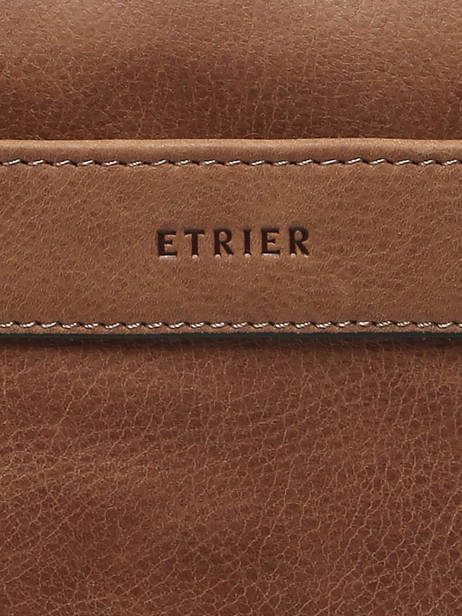 Sac Bandoulière Spider Cuir Etrier Marron spider ESPI732M vue secondaire 5