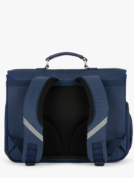 Cartable 2 Compartiments Caramel et cie Bleu fier GA vue secondaire 4