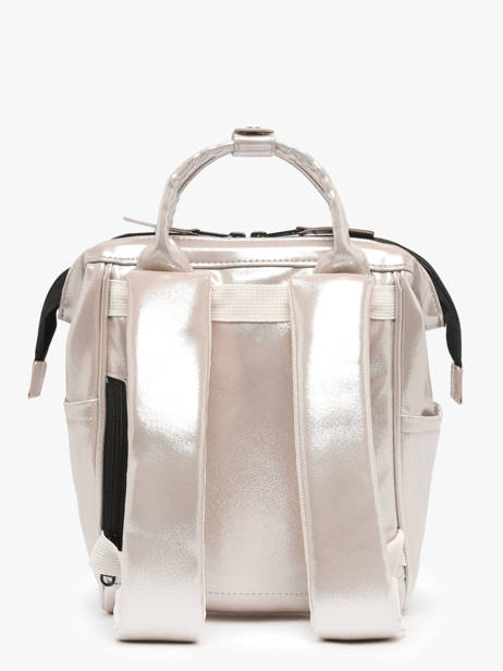 Sac à Dos 1 Compartiment Cabaia Argent adventurer XS vue secondaire 4