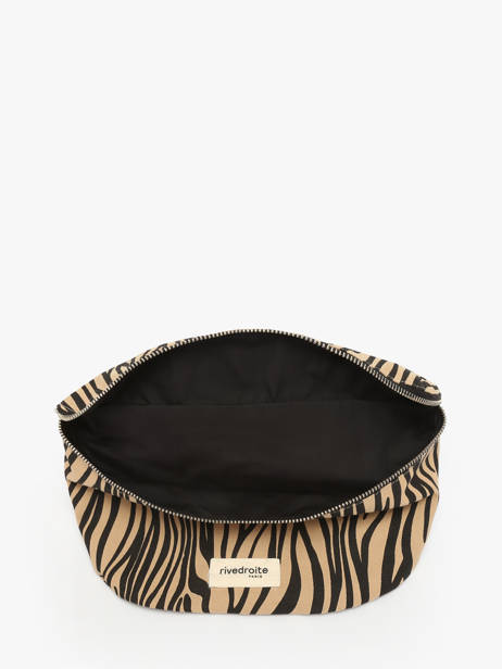 Le Sac Banane Custine Coton Recyclé Rivedroite Beige wild tribe CUSTIWIL vue secondaire 2