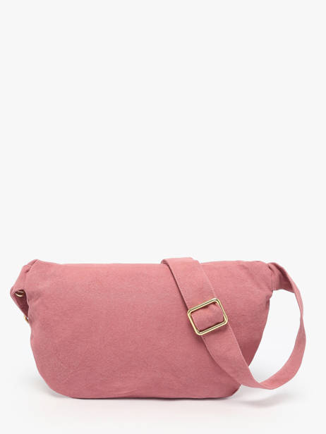 Le Sac Banane Custine Coton Recyclé Rivedroite Rose timeless CUSTITIM vue secondaire 3
