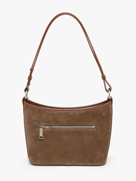 Sac Bandoulière Suede Cuir Lancaster Marron suede 80 vue secondaire 3