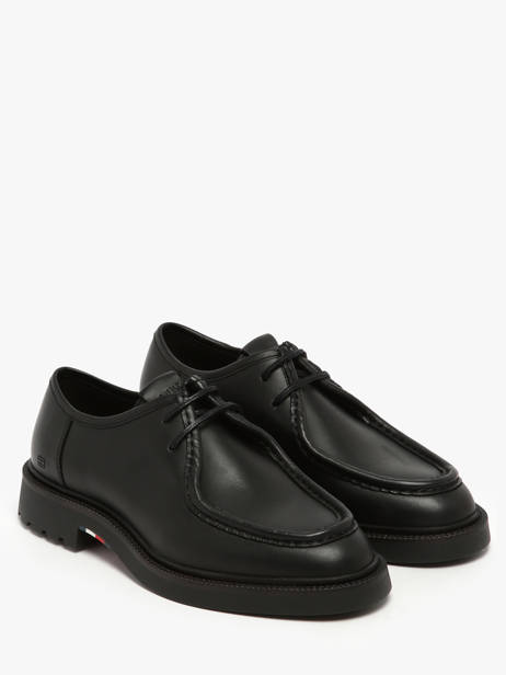 Chaussures Derbies En Cuir Tommy hilfiger Noir men 5588BDS vue secondaire 1