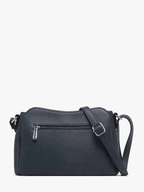 Sac Bandoulière Grained Miniprix Bleu grained F2516 vue secondaire 4