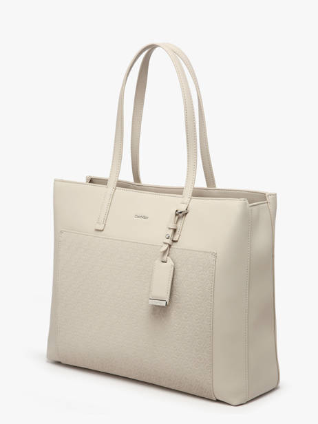 Sac Porté épaule Must Calvin klein jeans Beige must 4F3225G vue secondaire 1