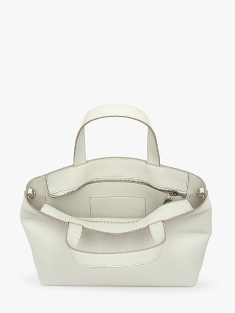Sac Porté Main Sculpted Calvin klein jeans Blanc sculpted 4K3111G vue secondaire 3