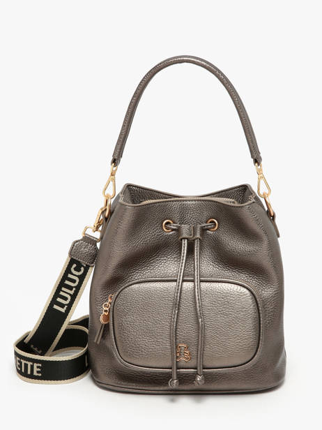 Sac Bandoulière Pocket Lulu castagnette Argent pocket ZAID