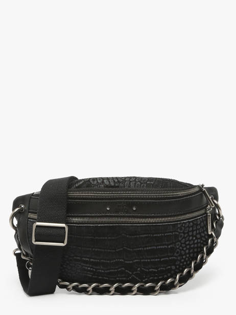 Sac Banane Mila louise Noir vintage 23689KR