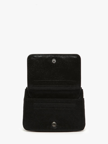 Porte-monnaie Cuir Mila louise Noir vintage 3853X vue secondaire 2