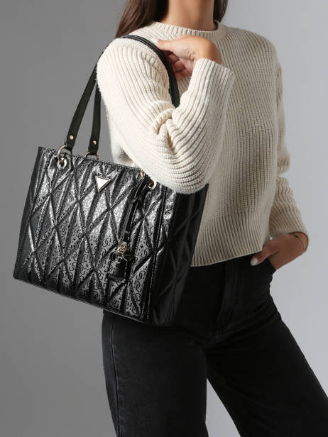 Sac Porté épaule Aldina Guess Noir aldina GG966325 vue secondaire 1