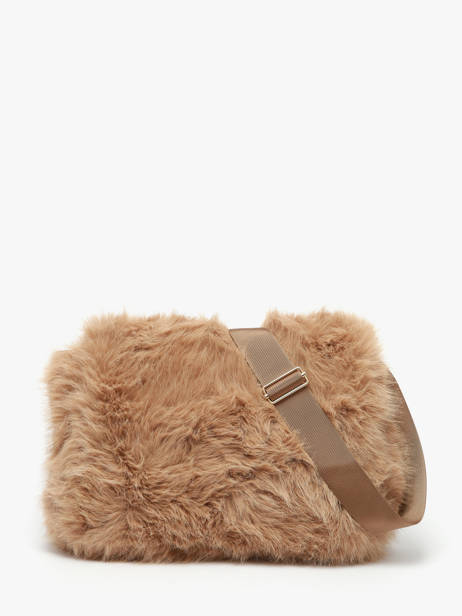 Sac Bandoulière Doudou Polyester Le voyage en panier Marron doudou AHP266 vue secondaire 5