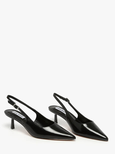 Escarpins Talon Aiguille En Cuir Steve madden Noir women 11003902 vue secondaire 1