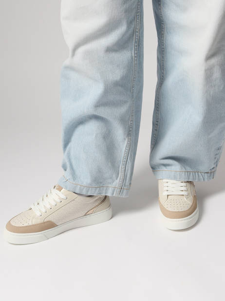 Sneakers Joyce Vanessa wu Beige women BK2555BG vue secondaire 1