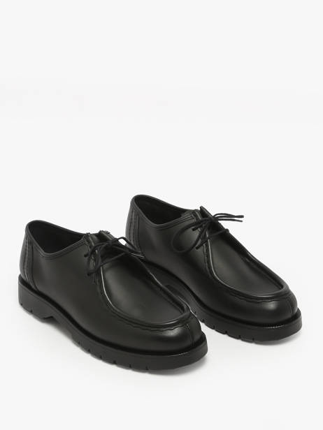 Chaussures Derbies En Cuir Kleman Noir men PADROR vue secondaire 1