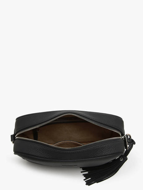 Sac Bandoulière Camera Bag Cuir Nathan baume Noir nathan 2 vue secondaire 3