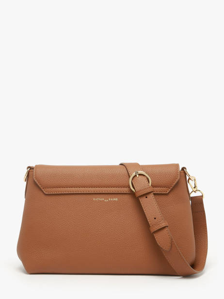Sac Bandoulière Tycia Cuir Nathan baume Marron victoria 89 vue secondaire 4