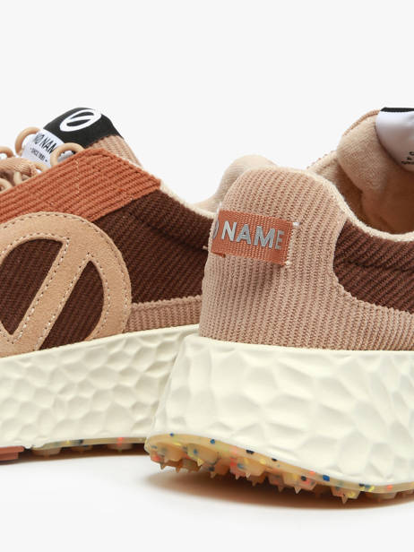 Sneakers Carter Runner En Cuir No name Marron women VCDD04DN vue secondaire 2