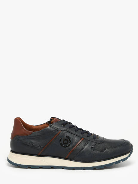 Sneakers Ivo En Cuir Bugatti Bleu men 41004100