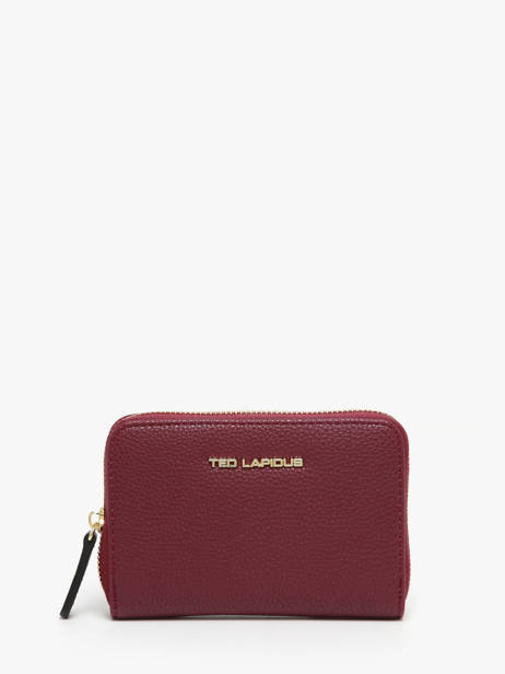 Porte-monnaie Ted lapidus Violet jara TLMQ1503