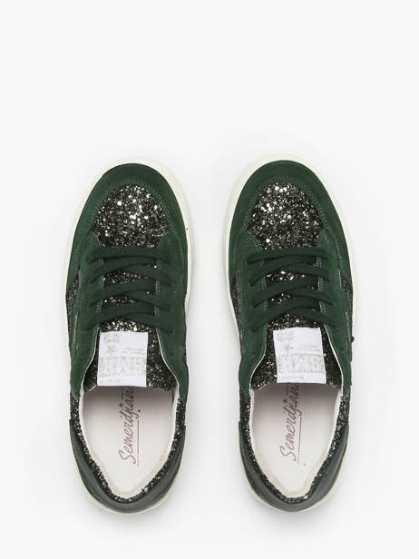 Sneakers Ale En Cuir Semerdjian Vert women ALE vue secondaire 3