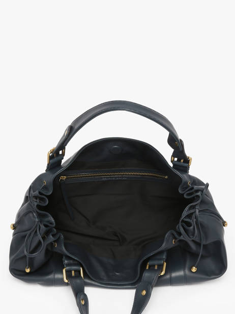 Sac Porté épaule Icone Cuir Gerard darel Bleu icone DZS01410 vue secondaire 4