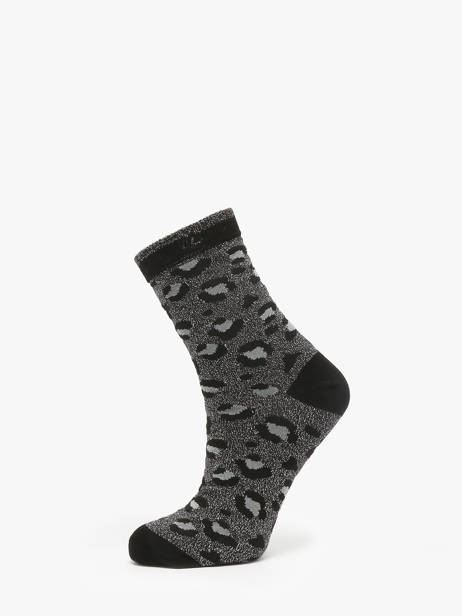 Chaussettes Femme Jeanne & Serge Cabaia Gris socks women SER