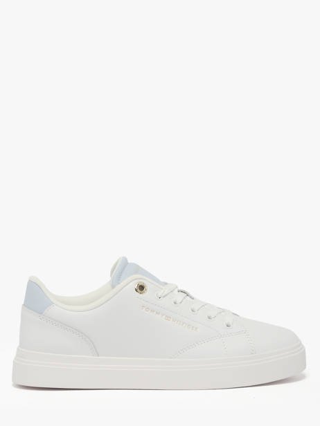 Sneakers En Cuir Tommy hilfiger Blanc women 91050GE