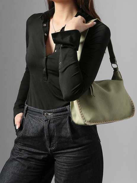 Sac Porté épaule Brodery Miniprix Vert brodery 19672 vue secondaire 1