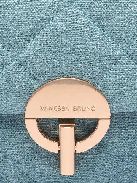 Sac Bandoulière Moon Lin Vanessa bruno Bleu moon 70V40326 vue secondaire 5