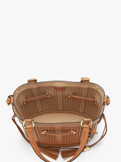 Sac Seau M Premier Flirt Cuir Ajouré Lancel Marron premier flirt A14010 vue secondaire 4