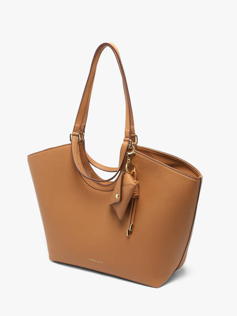 Sac à Main/shopping Estée Avec Bijou De Sac Laurent david Marron ld bags 73 vue secondaire 2