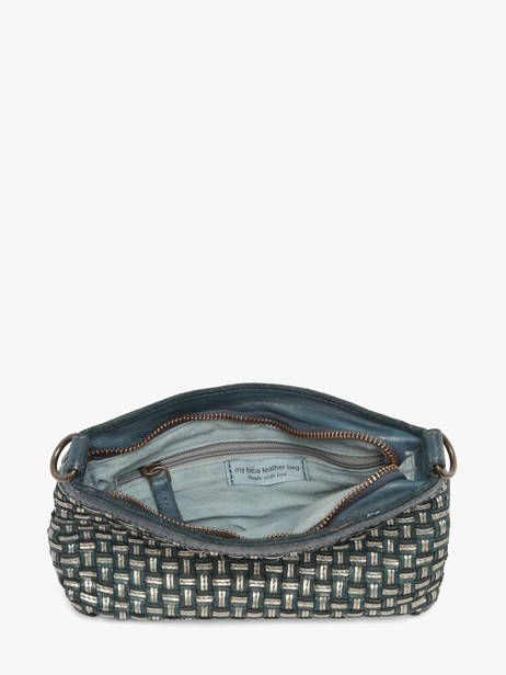 Sac Bandoulière Heritage Cuir Biba Bleu heritage KAB9L vue secondaire 2