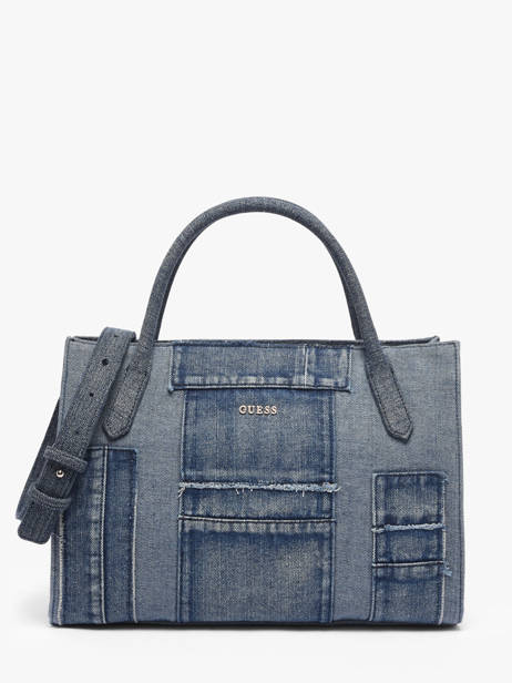 Sac Bandoulière Jodi Coton Guess Bleu jodi DM976922