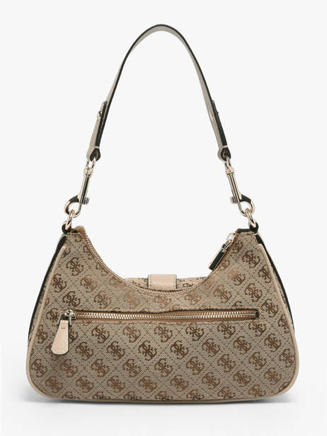 Sac Porté épaule Jessa Polyester Guess Marron jessa JG836218 vue secondaire 4