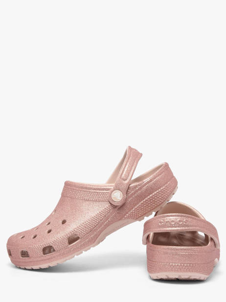 Mules Crocs Rose accessoires 59426WV vue secondaire 2