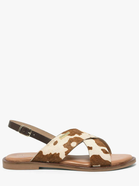 Nu-pieds En Cuir Les tropeziennes Blanc women DOAPO