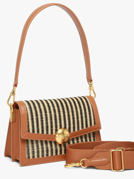 Sac Bandoulière Summer Lacoste Marron summer NF5245PB vue secondaire 1